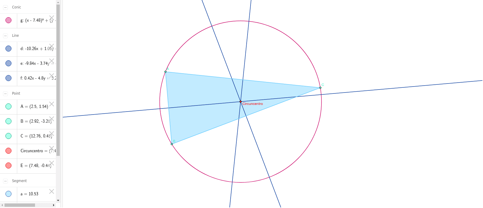 GeoGebra Applet