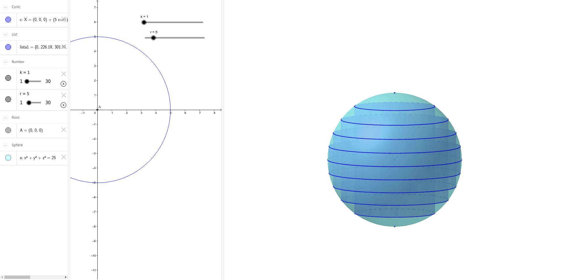 GeoGebra Applet