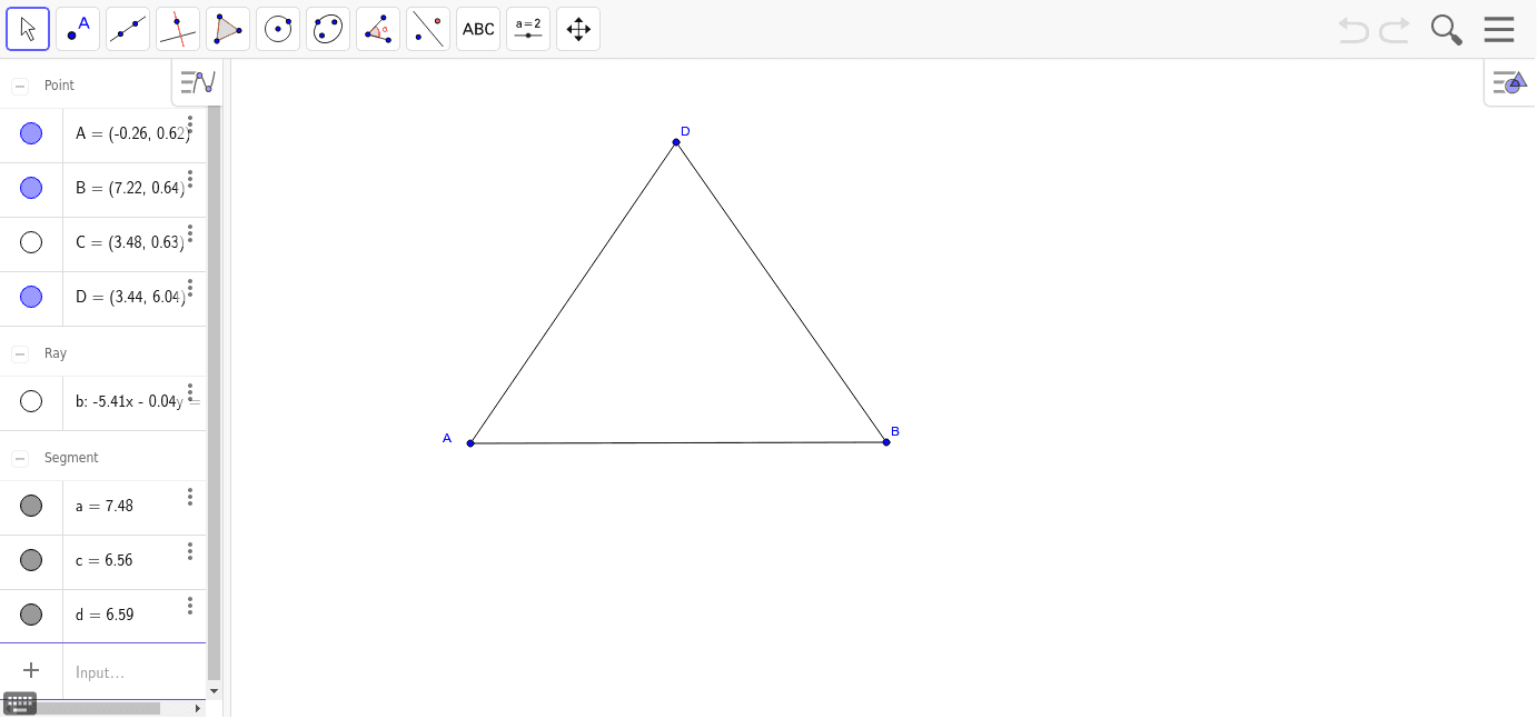 GeoGebra Applet