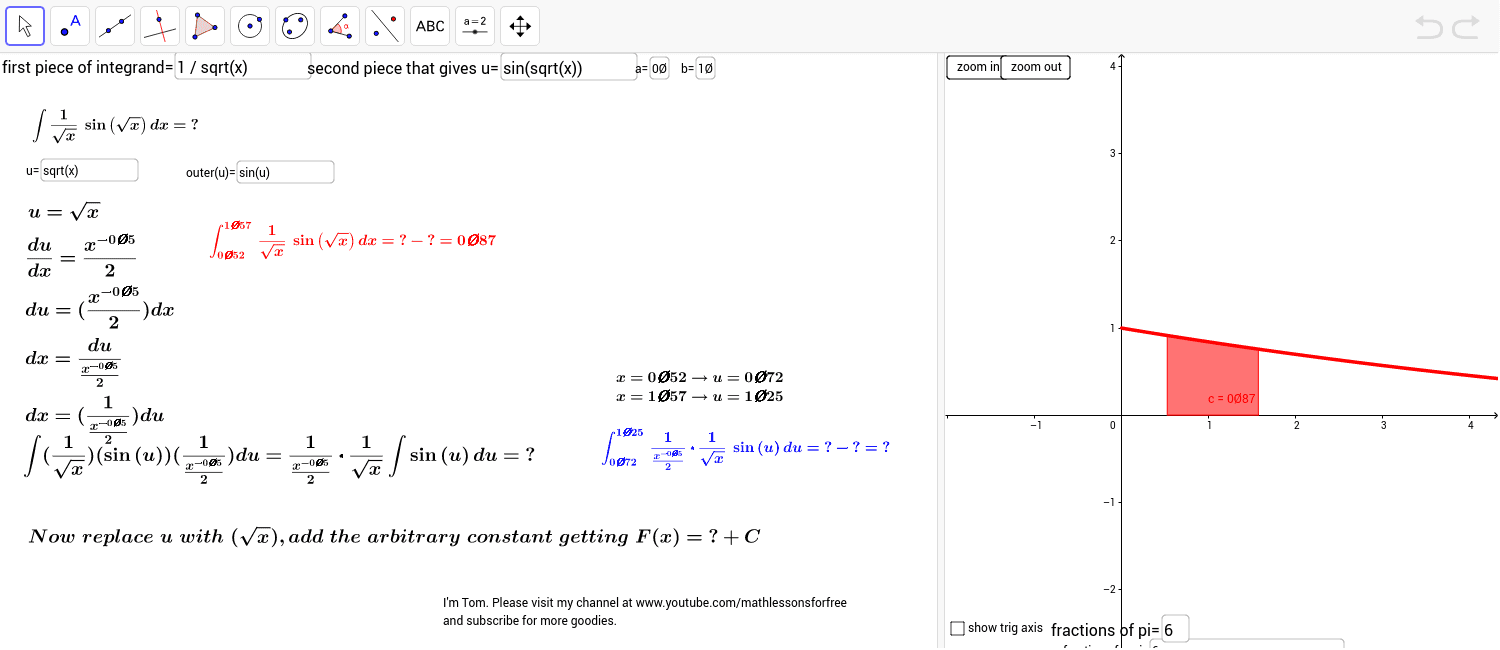GeoGebra Applet