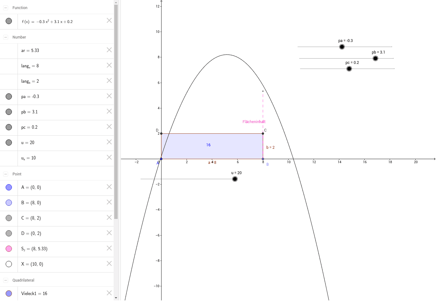 GeoGebra Applet