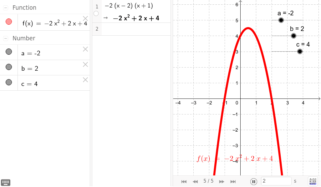 GeoGebra Applet