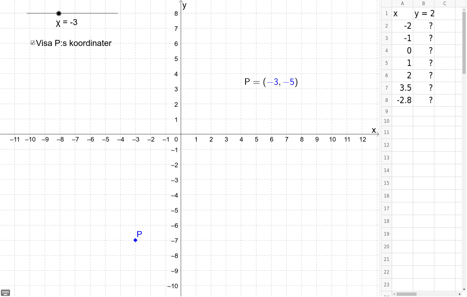 GeoGebra Applet