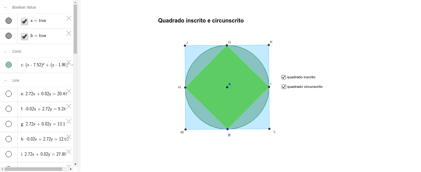 GeoGebra Applet