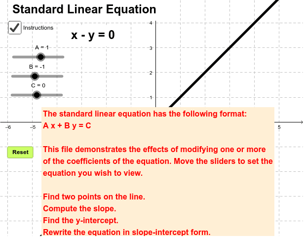 GeoGebra Applet