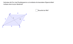 Eigenschaften Vierecke