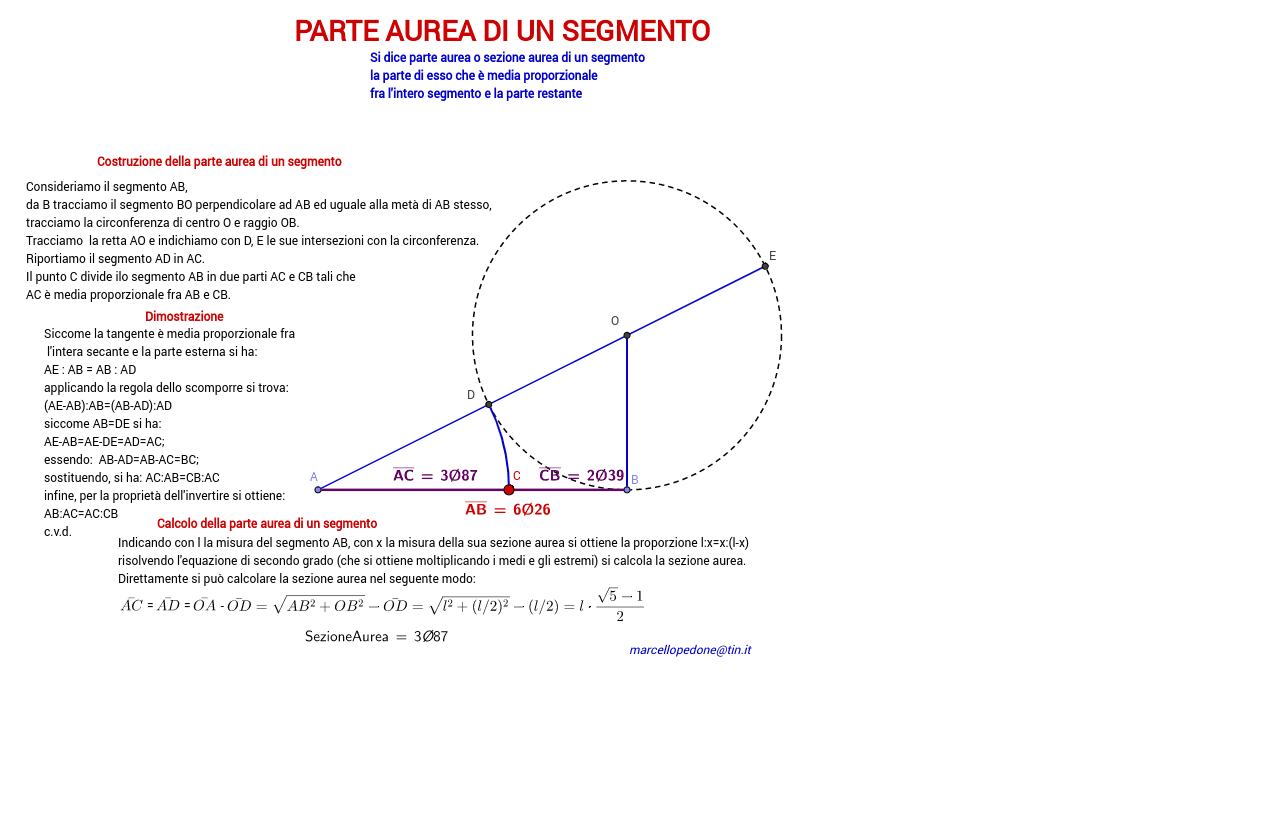 GeoGebra Applet