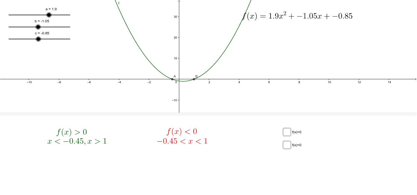 GeoGebra Applet