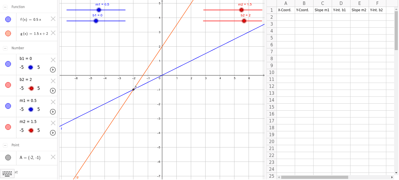 GeoGebra Applet