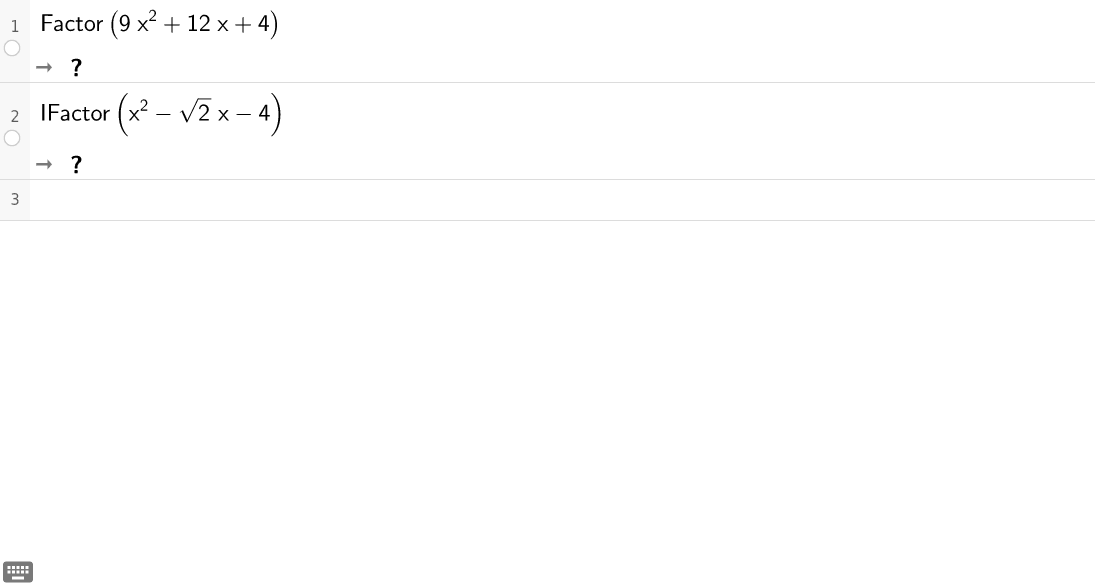 GeoGebra Applet