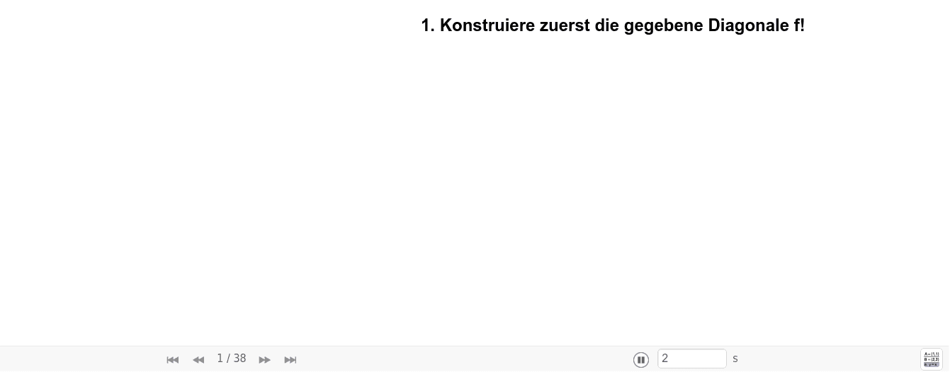 GeoGebra Applet