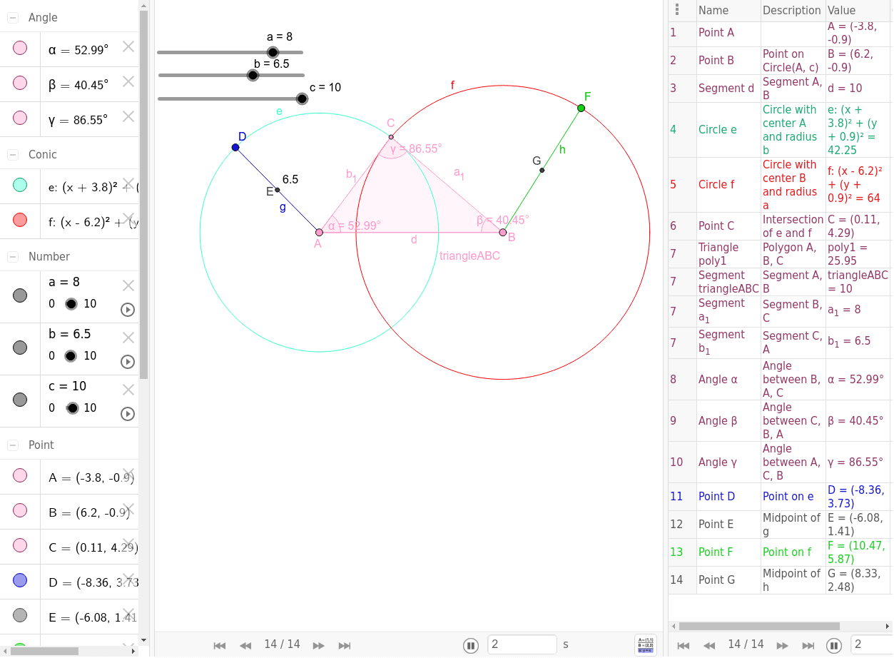 GeoGebra Applet