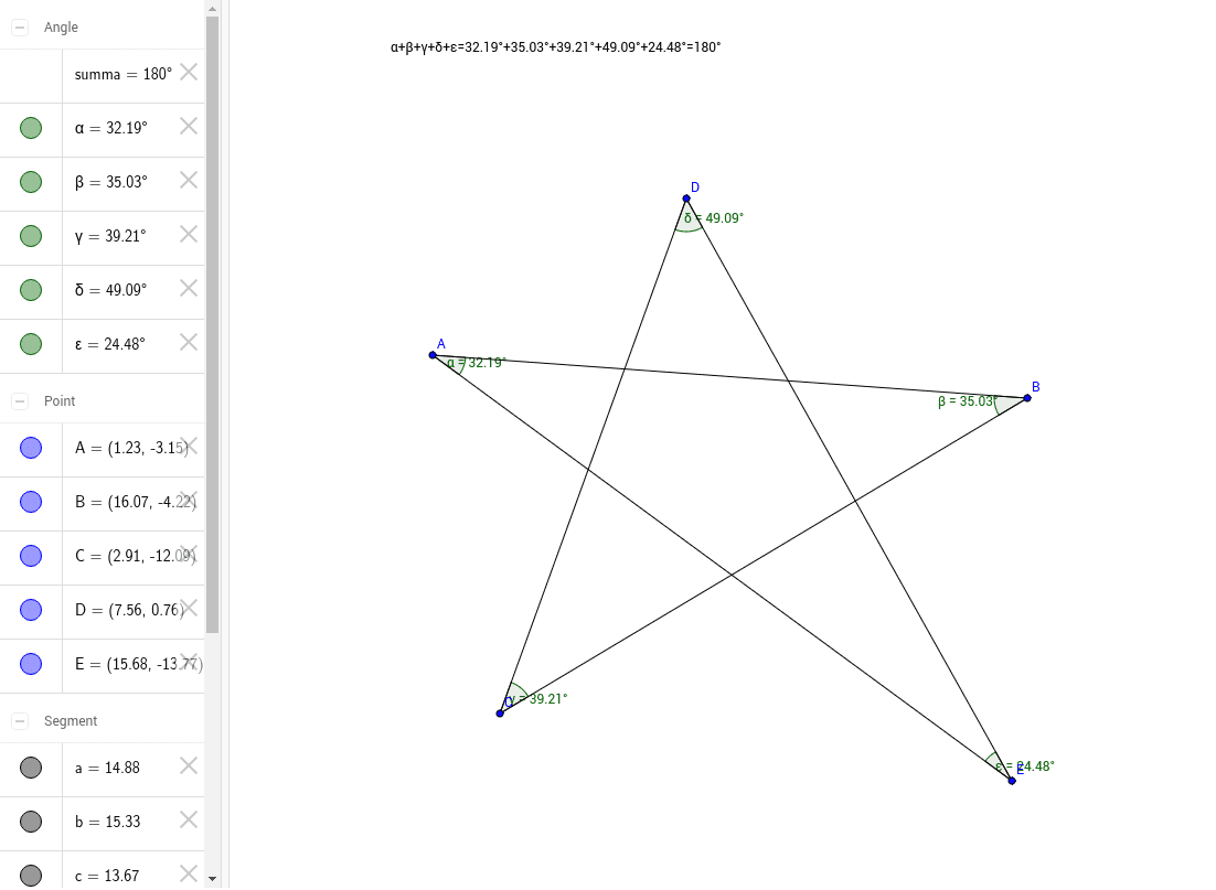 GeoGebra Applet