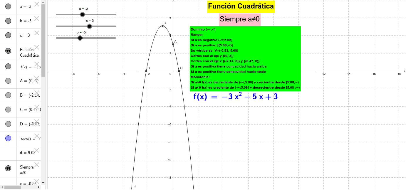 GeoGebra Applet