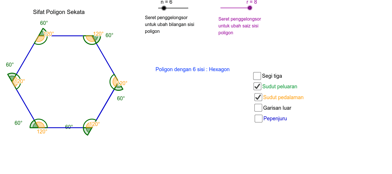 Poligon 6 sisi