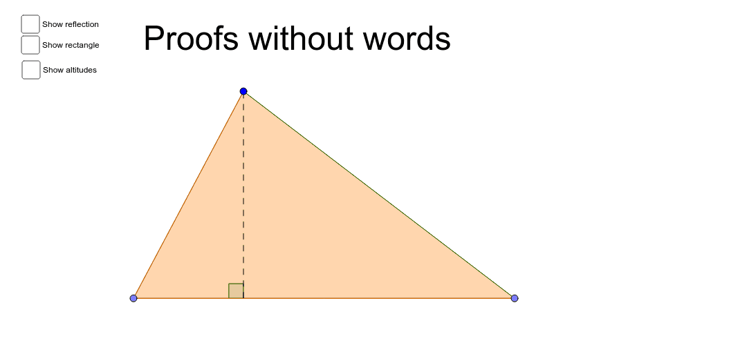 Triangle Area GeoGebra