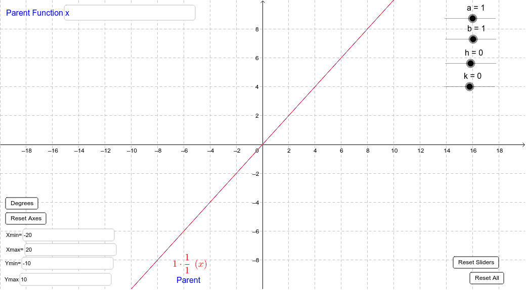 GeoGebra Applet