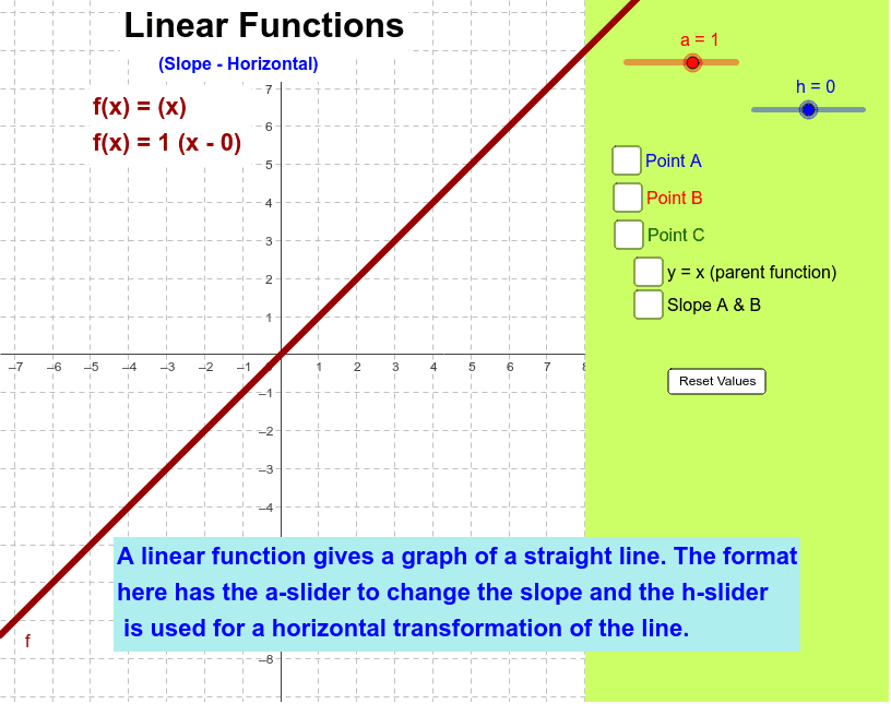 GeoGebra Applet