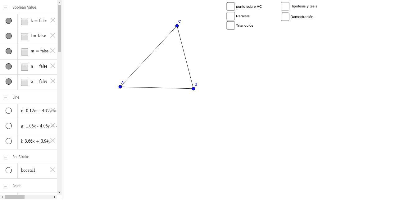 GeoGebra Applet