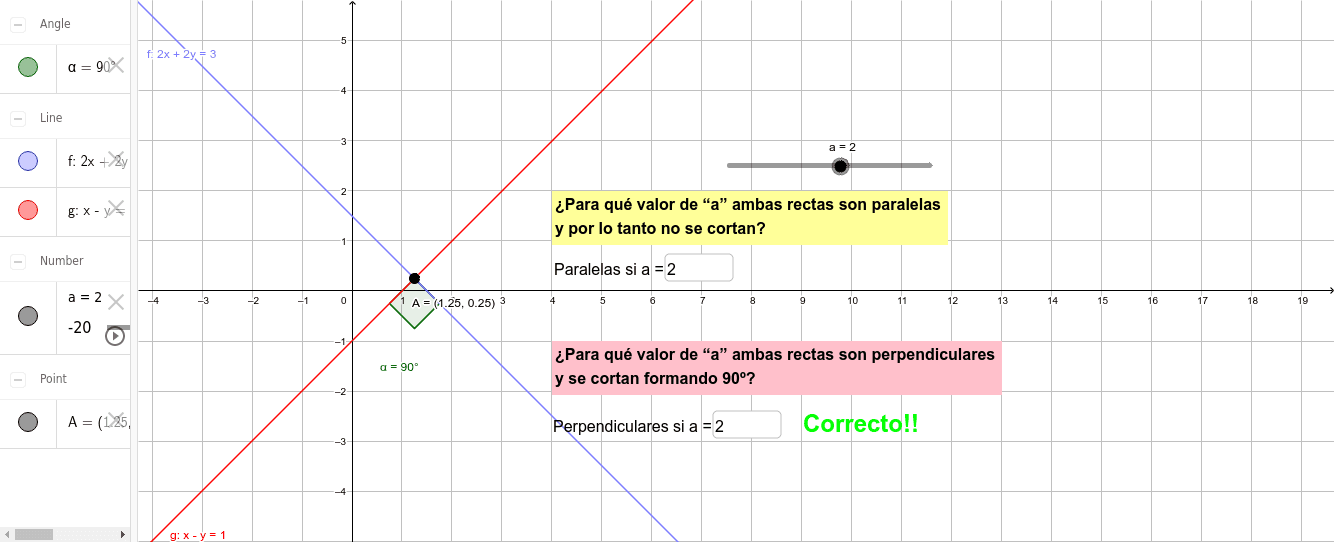 GeoGebra Applet