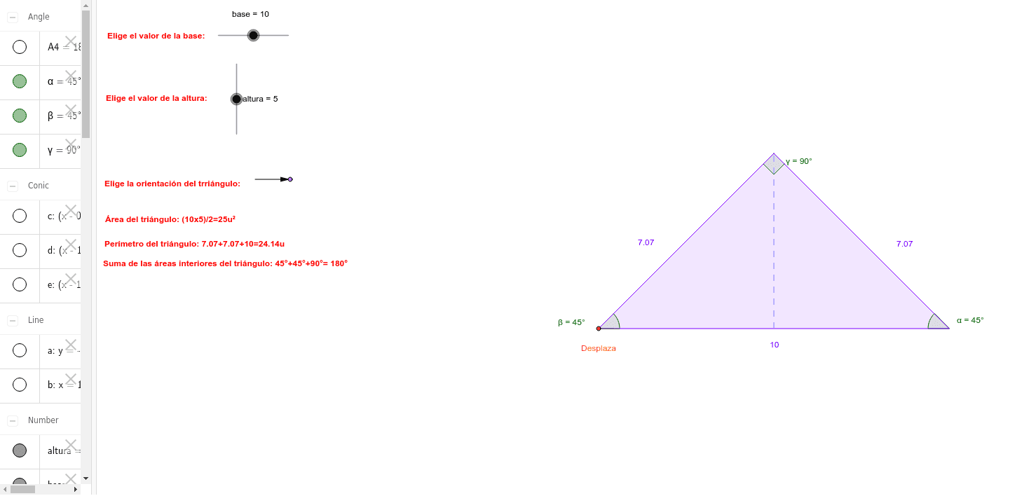 GeoGebra Applet