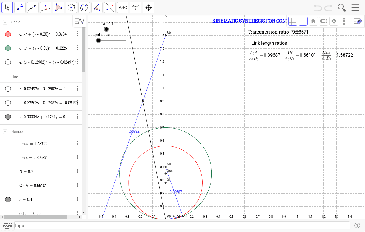 GeoGebra Applet