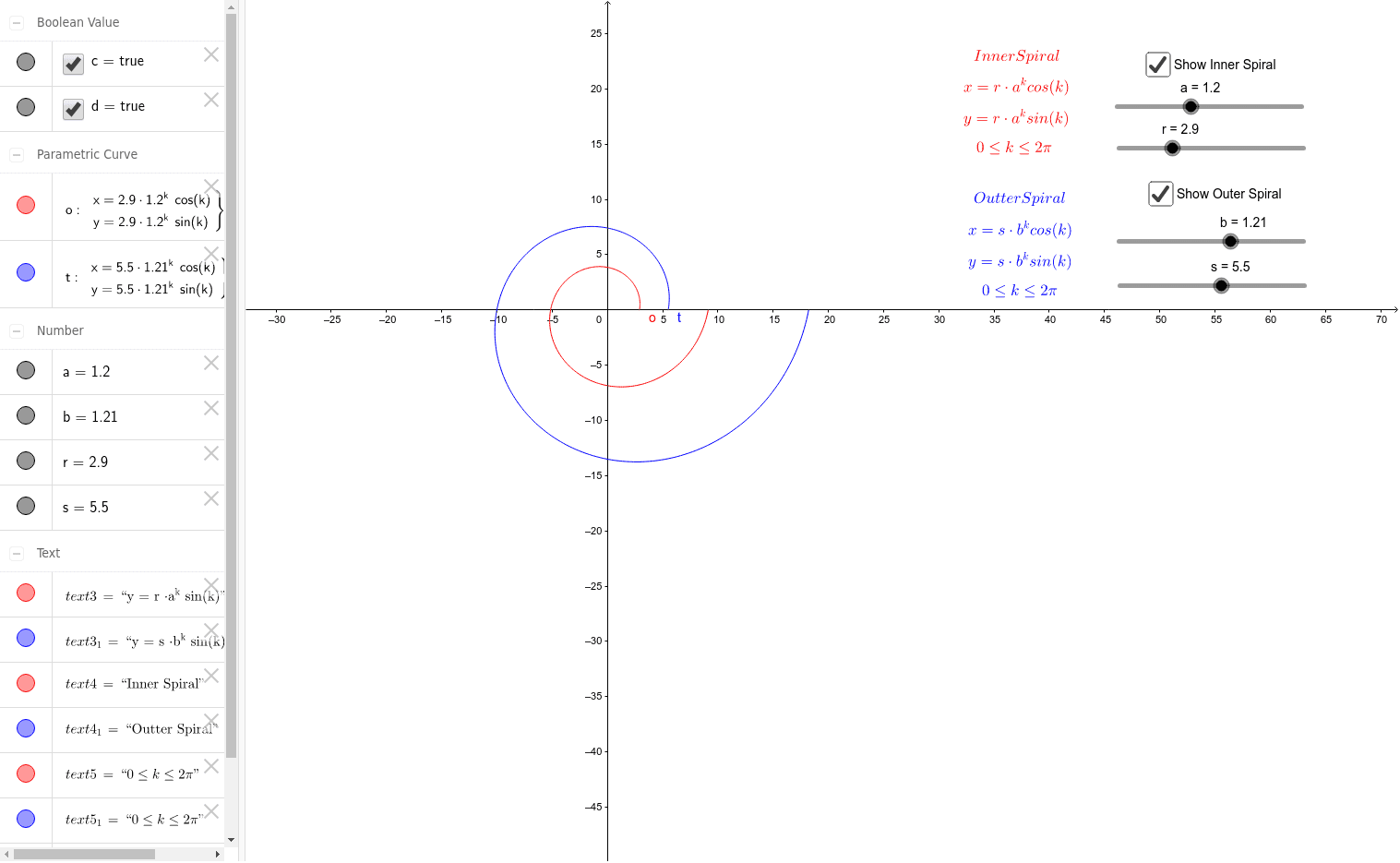 GeoGebra Applet