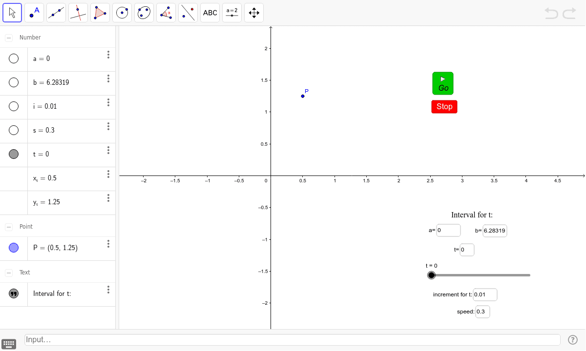 GeoGebra Applet
