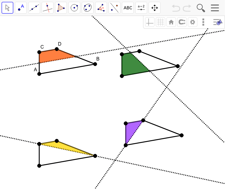 Trapezoid Reflectional Symmetry