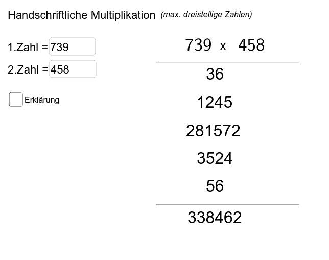 GeoGebra Applet