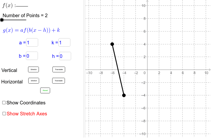GeoGebra Applet