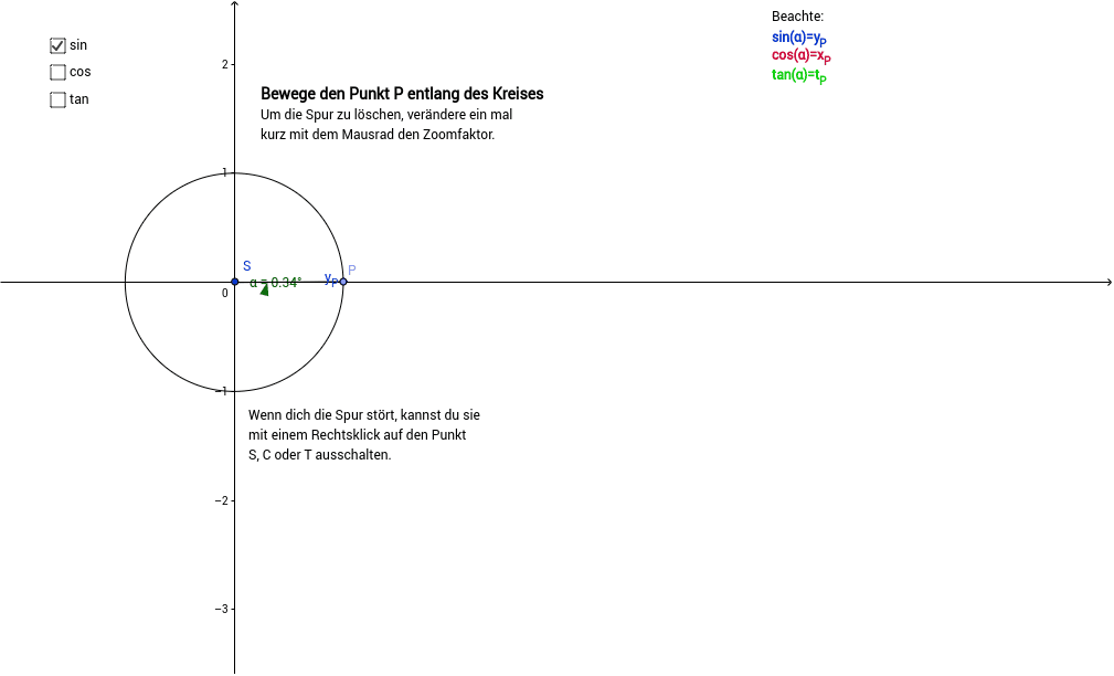 GeoGebra Applet