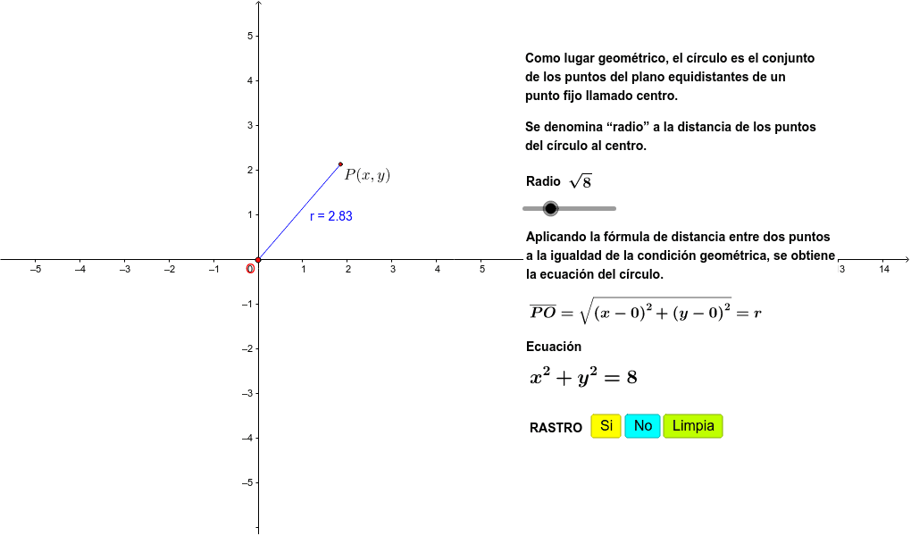 GeoGebra Applet