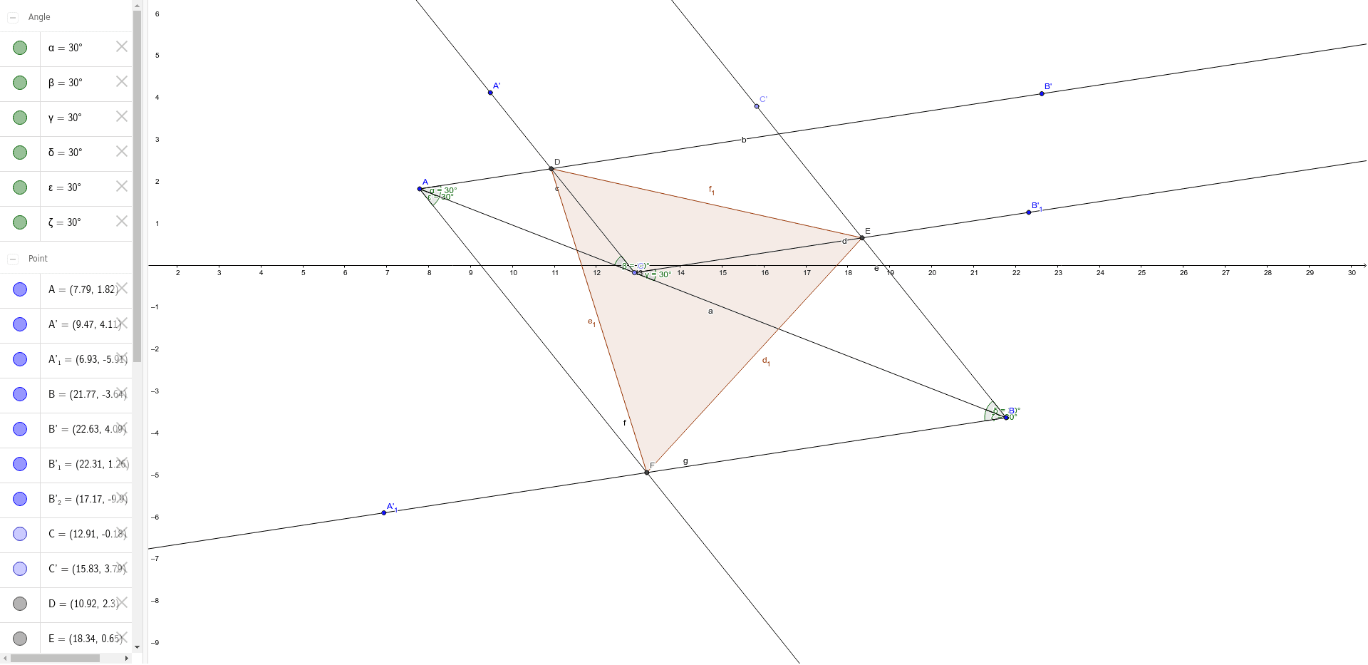 GeoGebra Applet