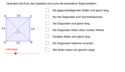 Vierecke - Eigenschaften & Flächeninhalt (2. Klasse)