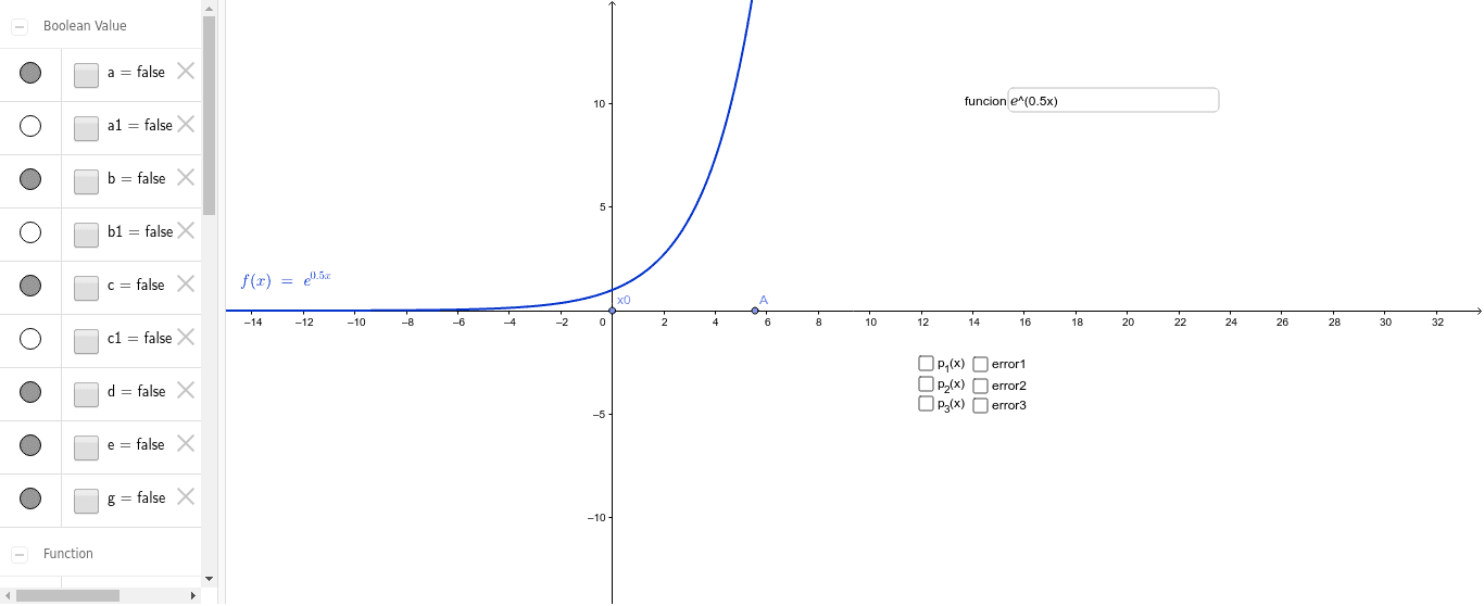 GeoGebra Applet