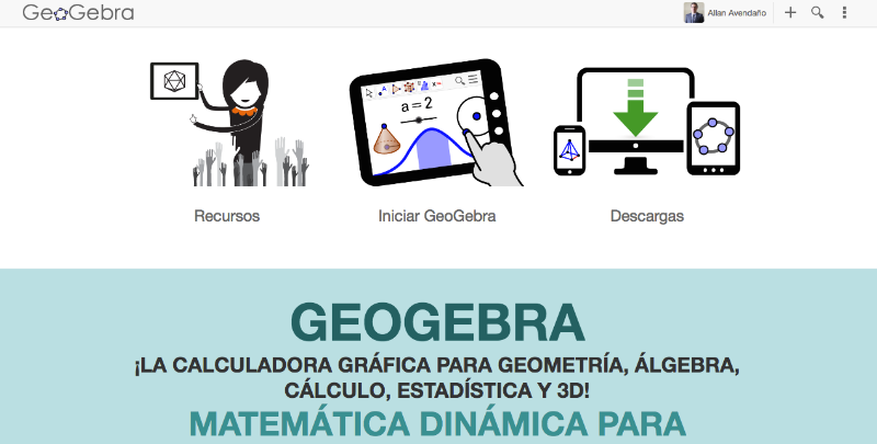 Iniciar GeoGebra