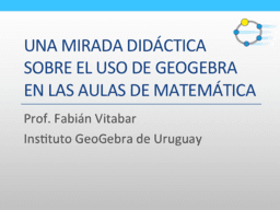 Día de GeoGebra en Iberoamérica 2013