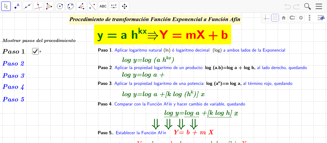 GeoGebra Applet