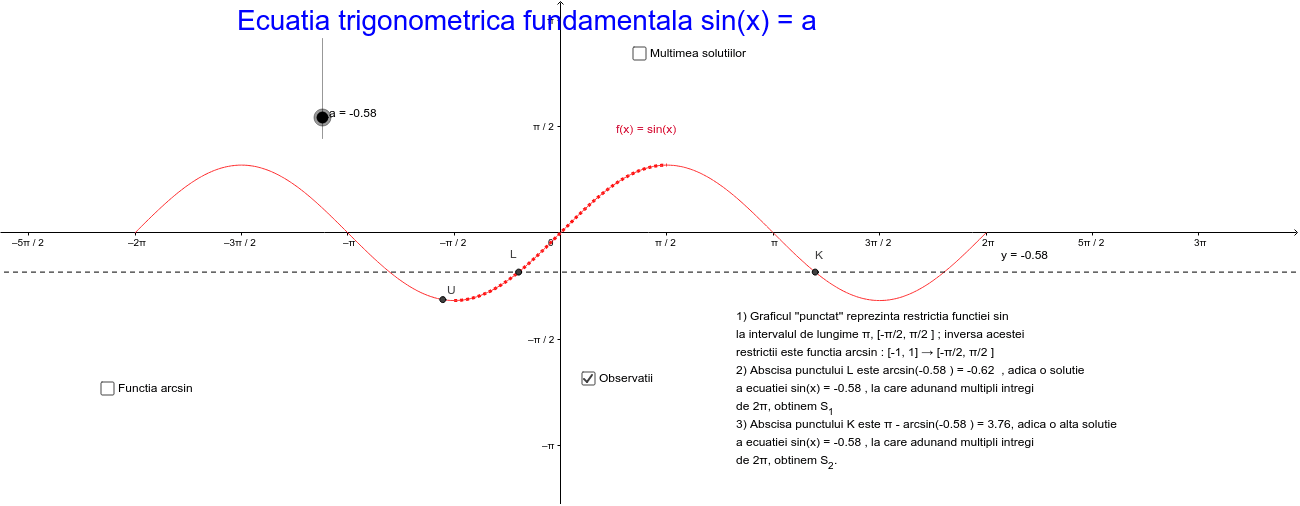 GeoGebra Applet
