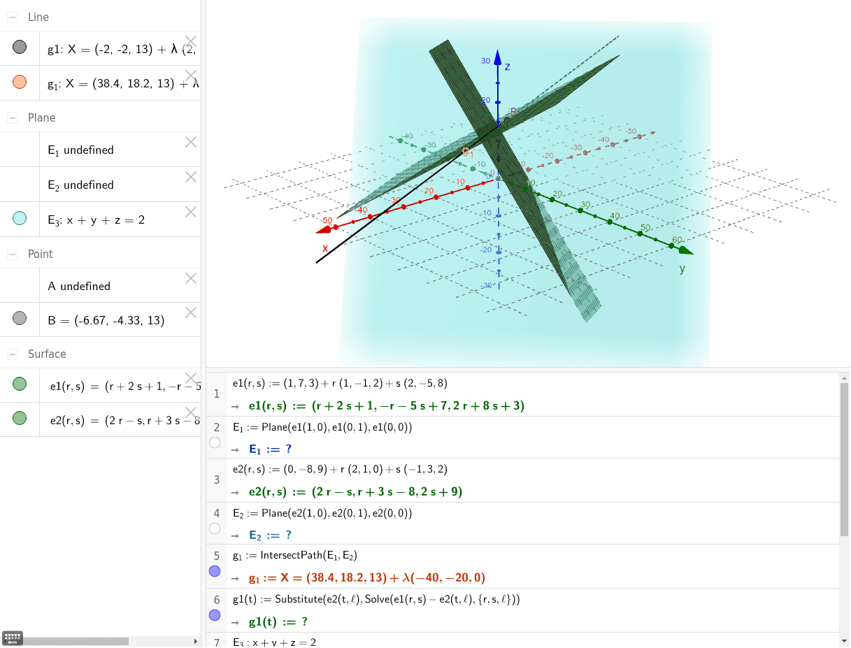 GeoGebra Applet