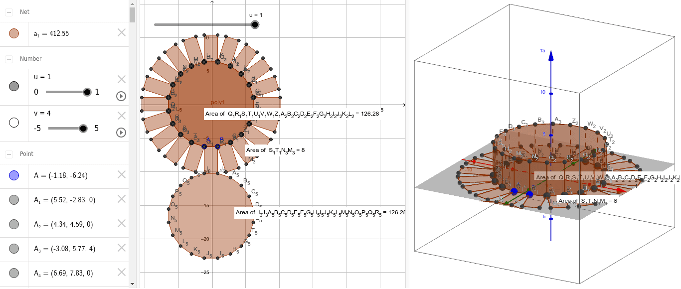 Cylinder Pyramid GeoGebra