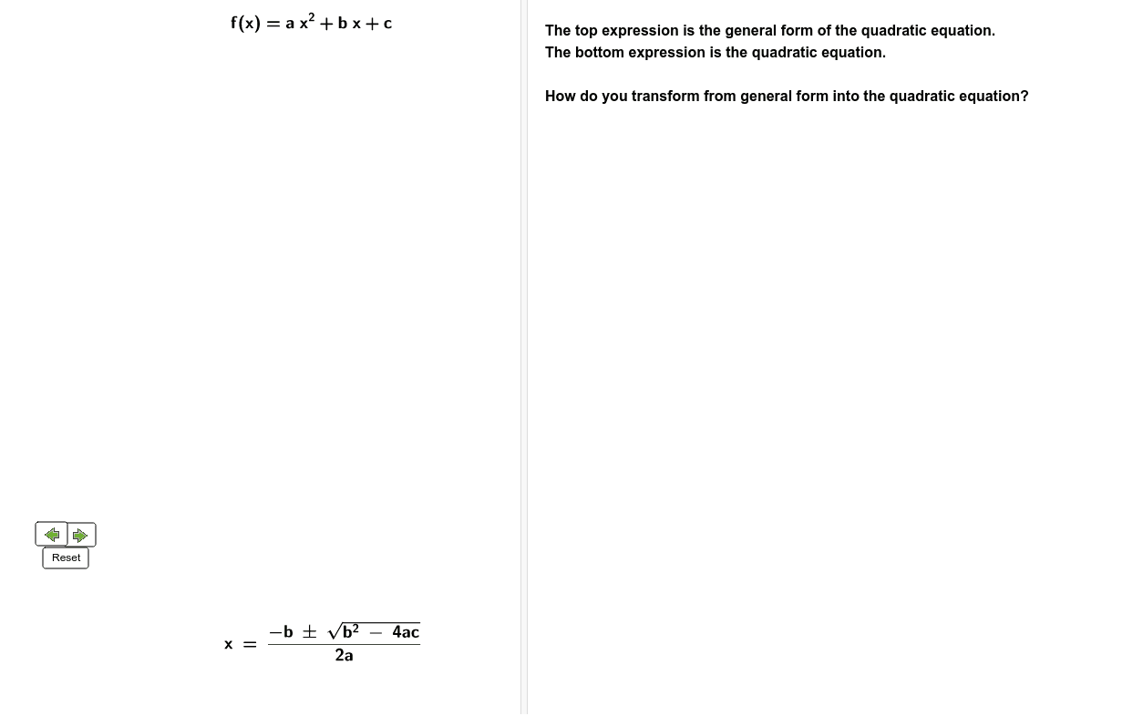 GeoGebra Applet