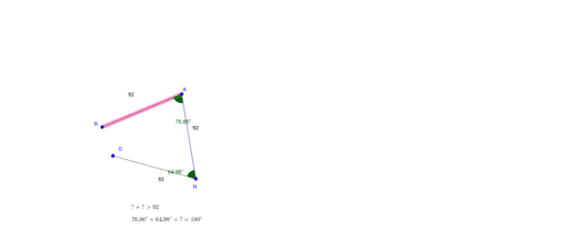 Forming a Triangle – GeoGebra