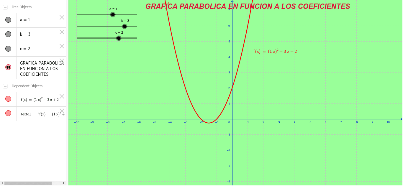 GeoGebra Applet