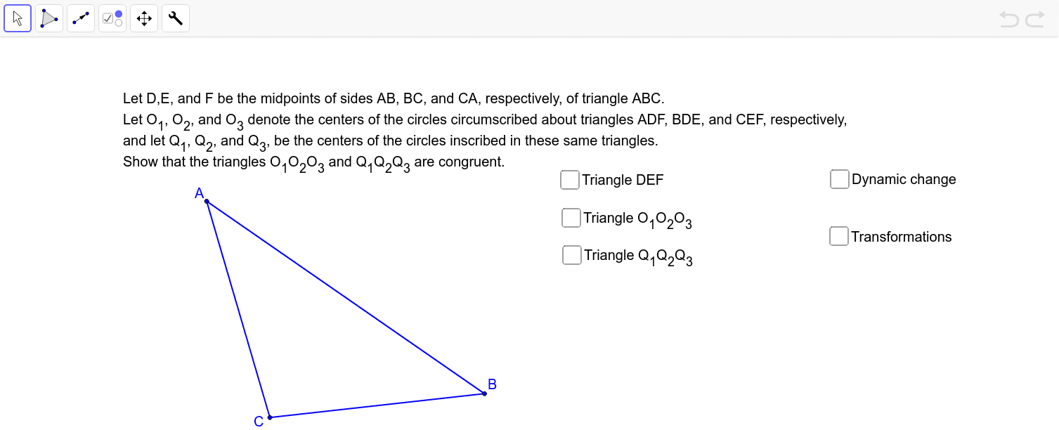 GeoGebra Applet