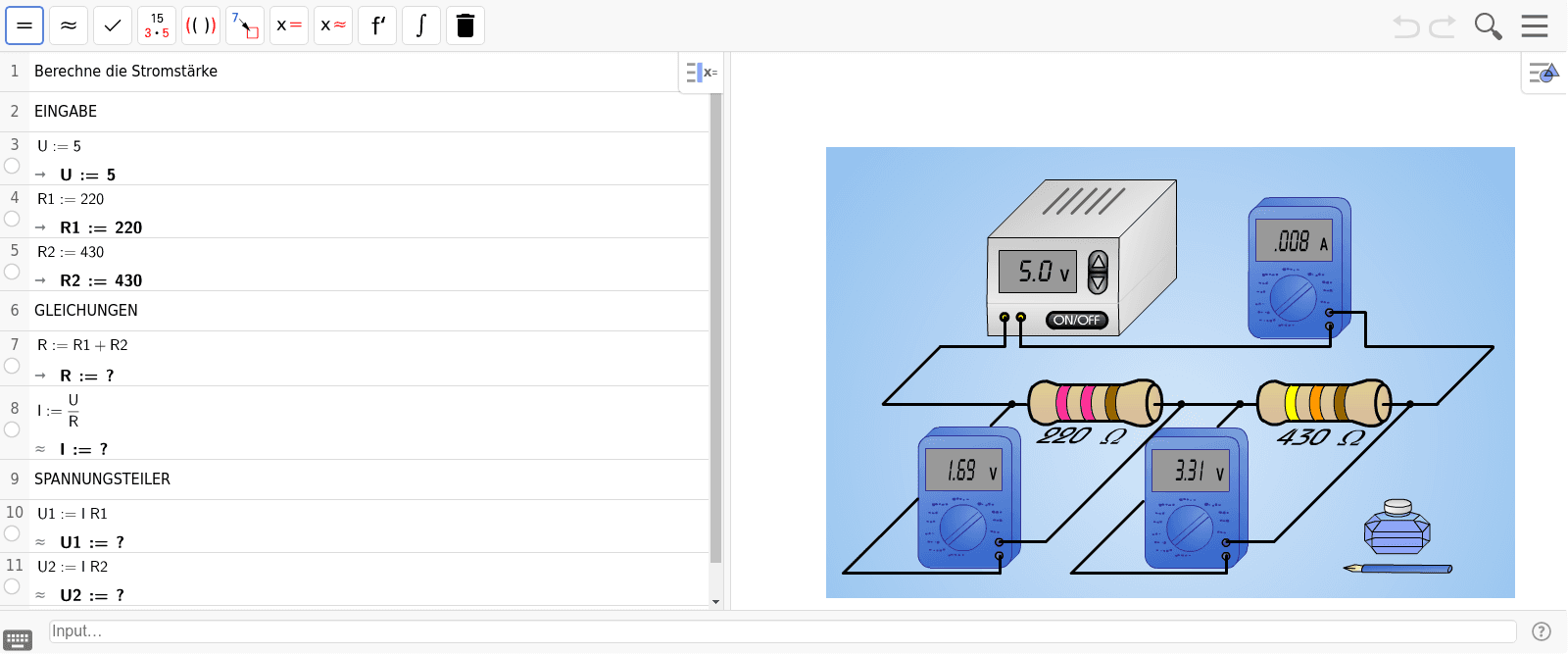 GeoGebra Applet