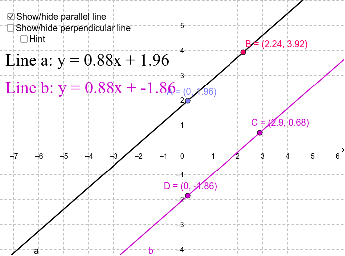 GeoGebra Applet