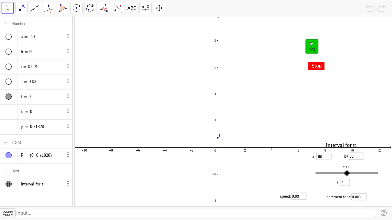 GeoGebra Applet