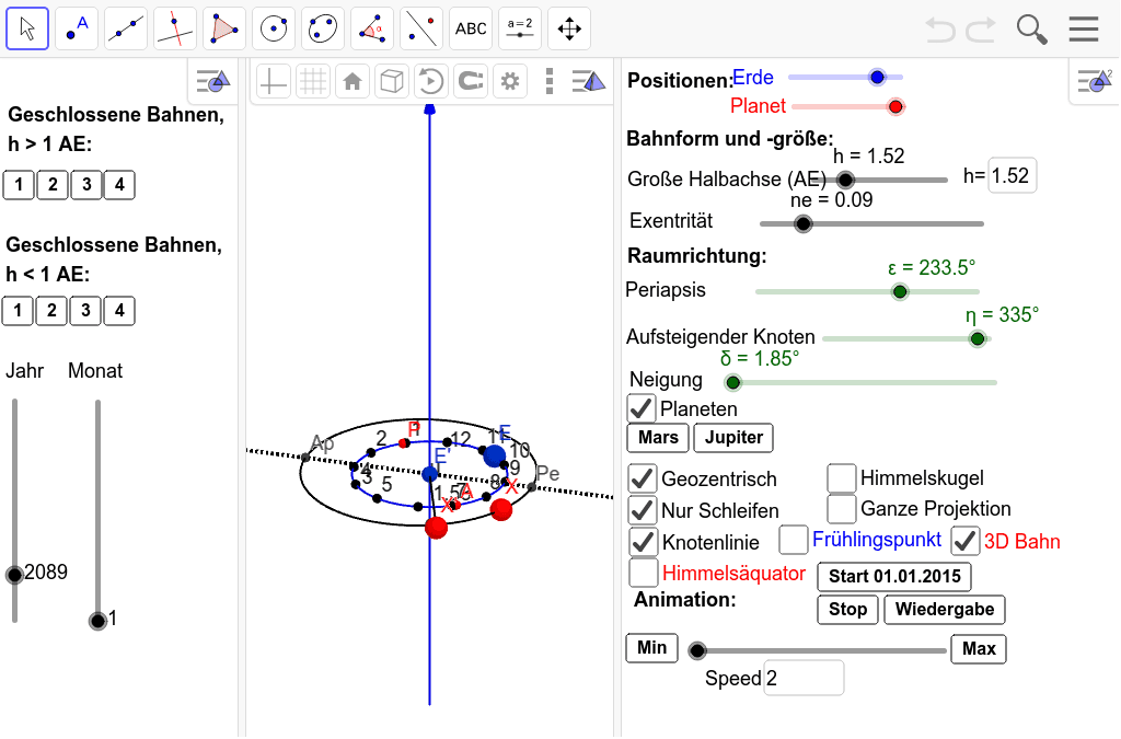 GeoGebra Applet